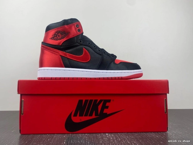 Cheap High Satin 1 FD4810-061 OG WMNS Bred Jordan Air 0806